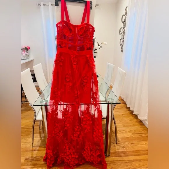 strapless open back dress Mariella Maxi Dress main image 0